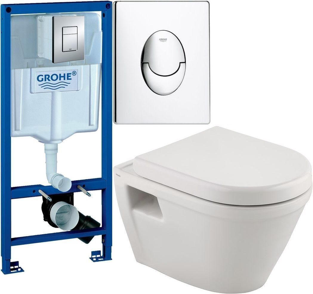Казанче за вграждане Grohe с конзолна тоалетна, цена | Герака